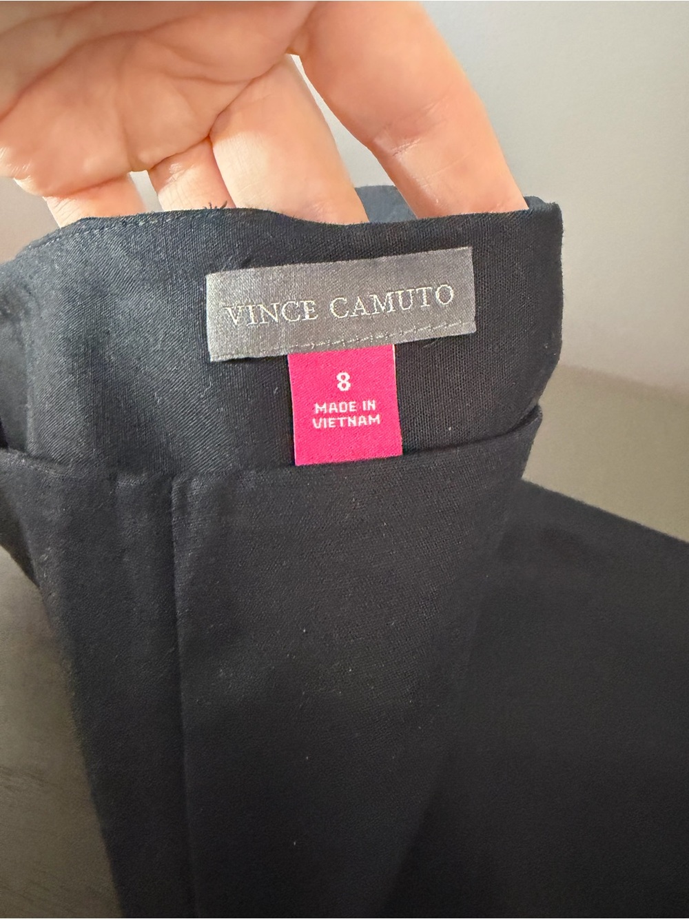 Vince Camuto Women’s Black Dress Pants - Classic Tailored Look (size 8)